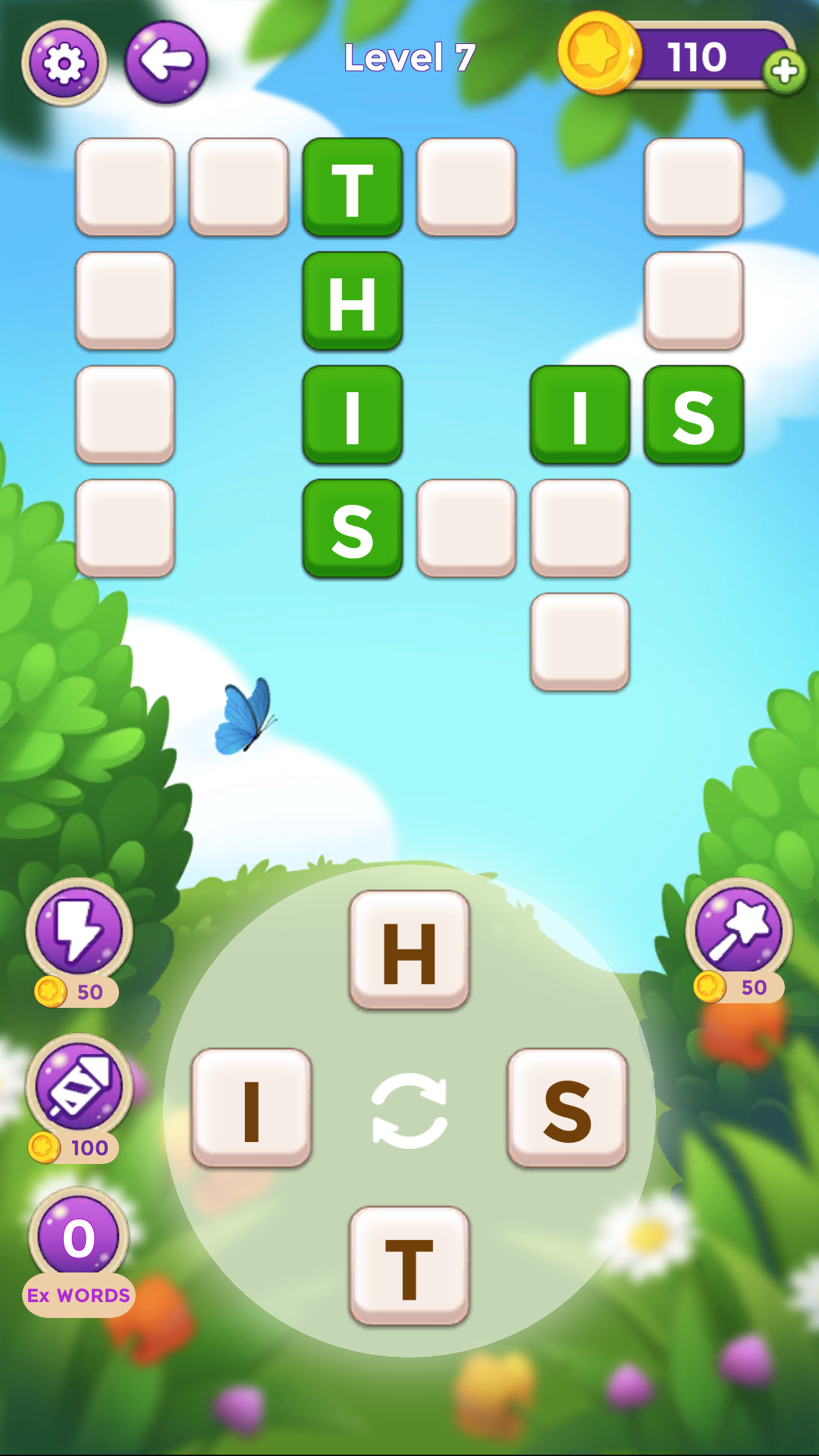 WordWeave gameplay screenshot