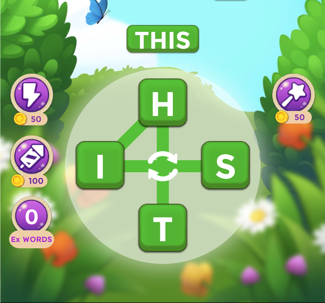 WordWeave bonus word progress